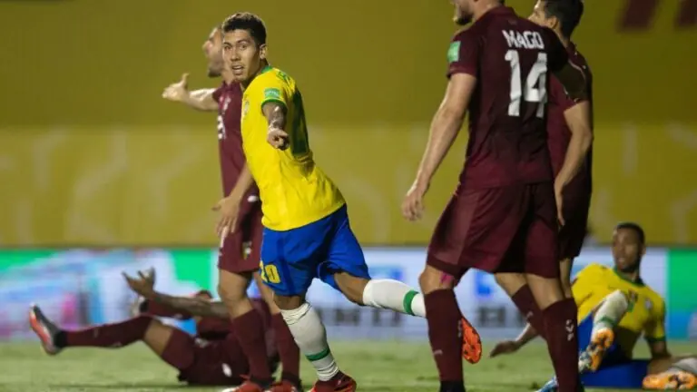 Seleção Brasileira joga mal, mas vence Venezuela com gol de Firmino