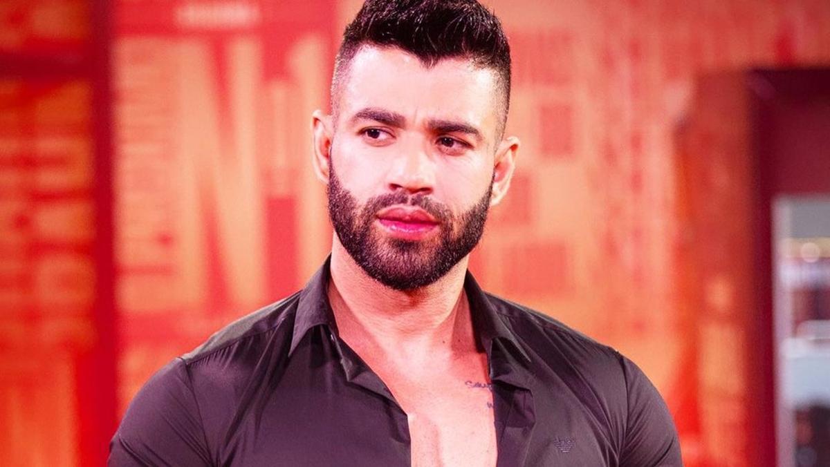Na imagem o cantor Gusttavo Lima