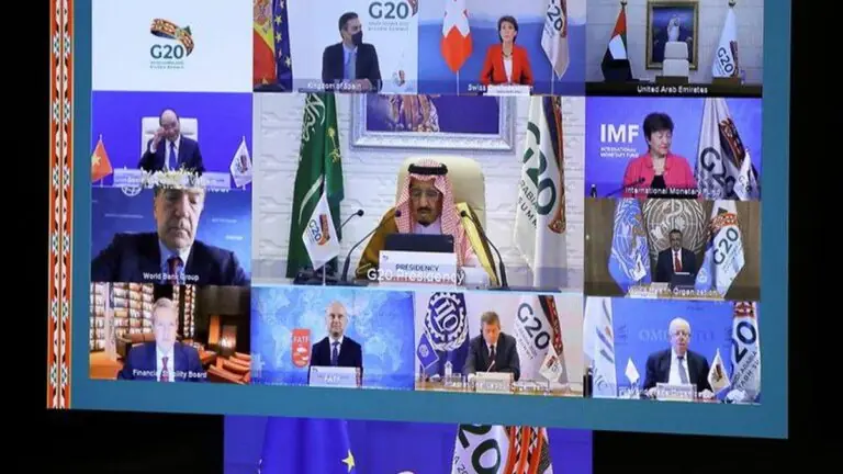 Líderes do G-20 prometem ajudar as nações mais pobres do mundo pós-covid