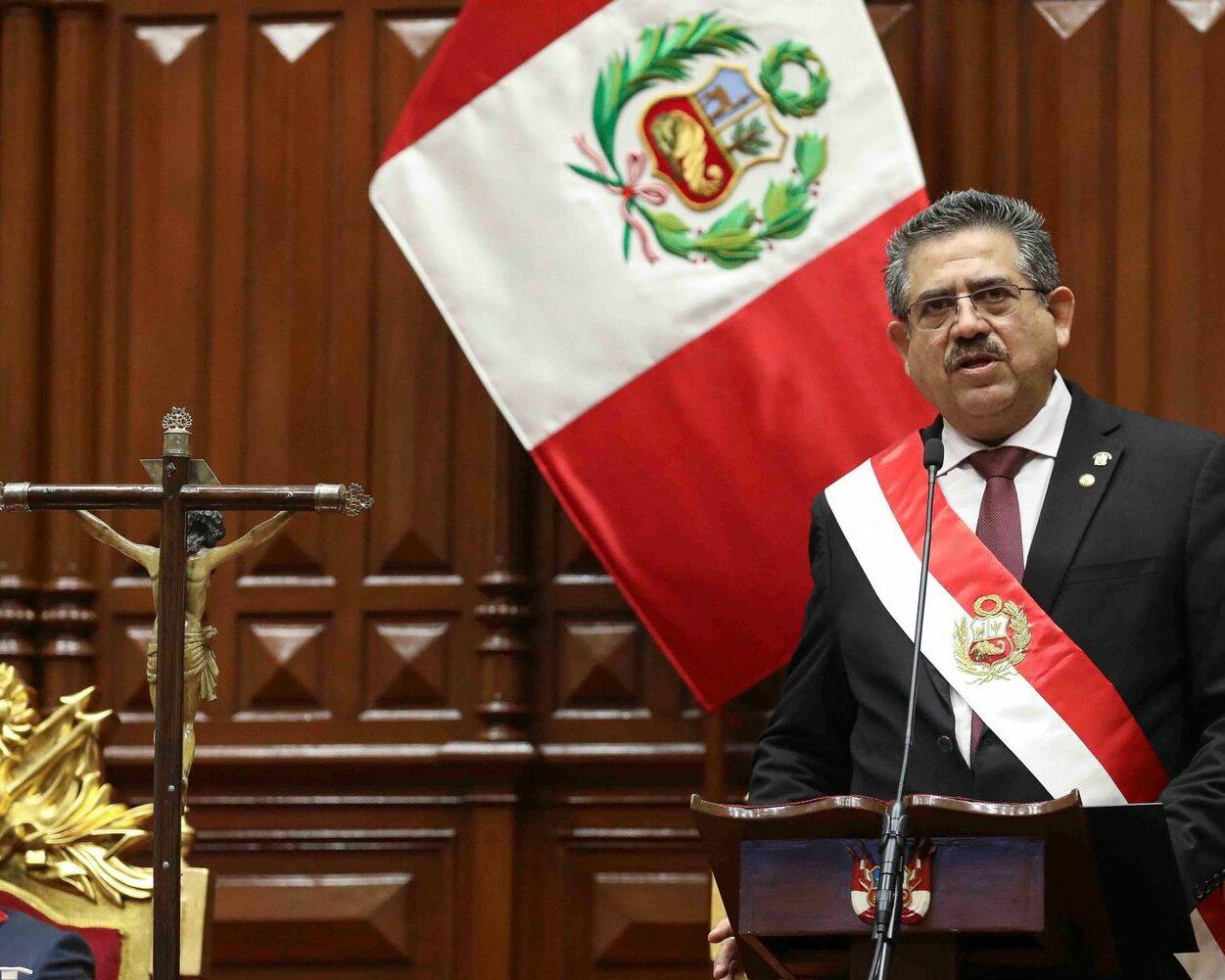 Presidente interino do Peru