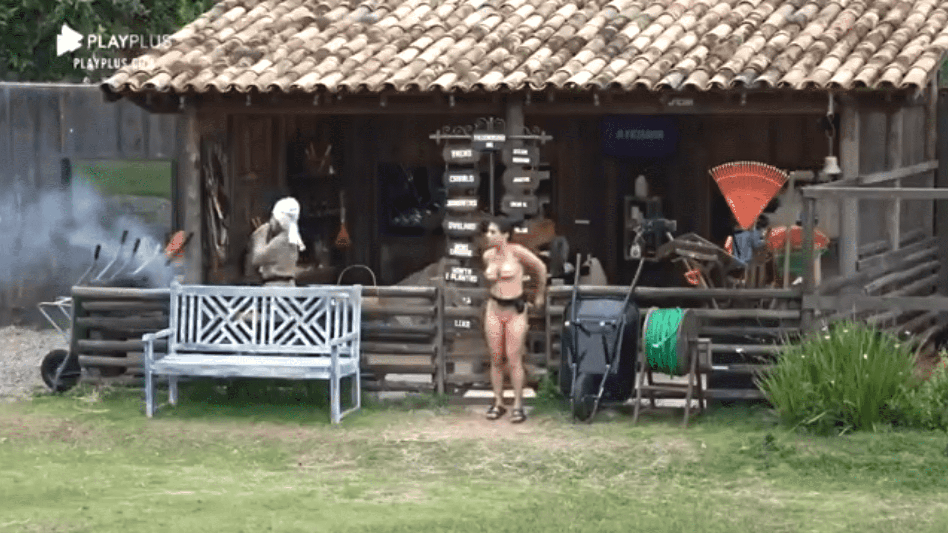 Raissa Barbosa e MC Mirella em A Fazenda 2020
