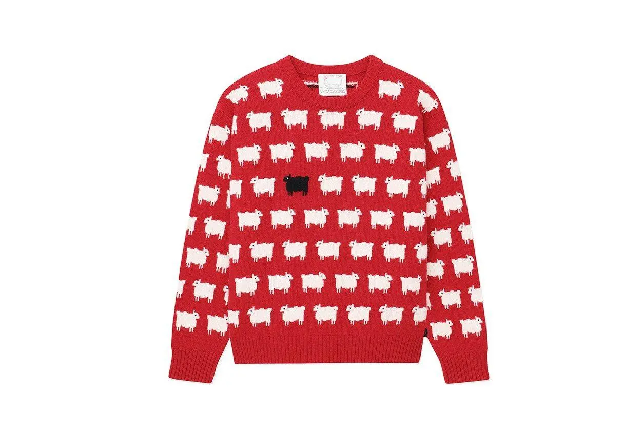 Suéter ovelha negra da princesa Diana