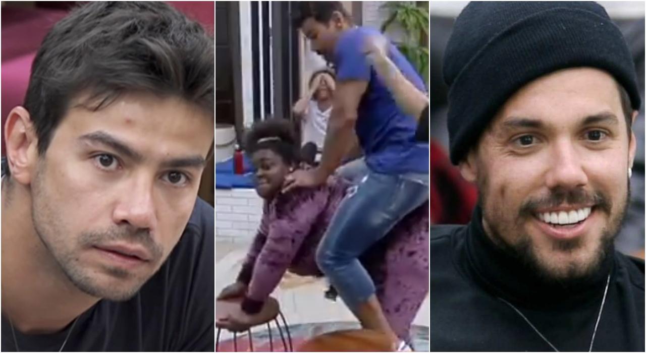 Imagem de Mariano, Jojo Todynho e Lipe em A Fazenda 2020