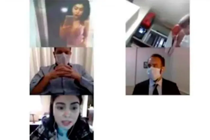 Imagens do julgamento 