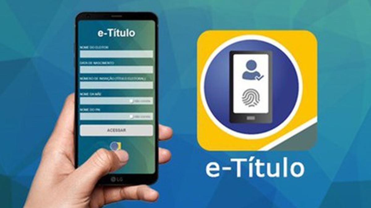 Eleitores devem baixar o e-título até sábado