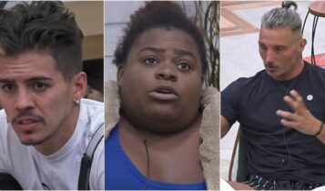 Imagem de Biel, Jojo e Juliano em A Fazenda 12