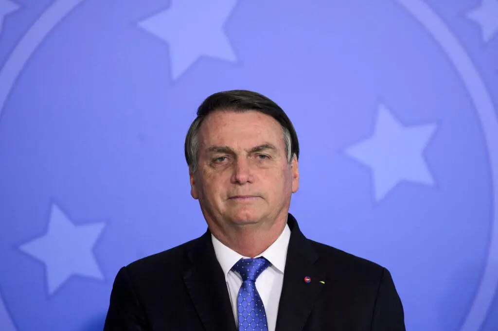 Imagem do presidente Jair Bolsonaro. Segundo Ibope, aprovação do seu governo caiu em sete estados
