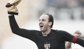 Rogério Ceni comemora no São Paulo