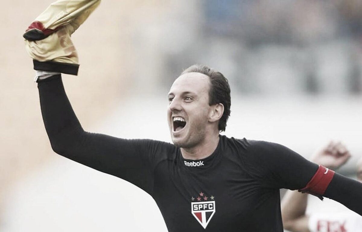 Rogério Ceni comemora no São Paulo