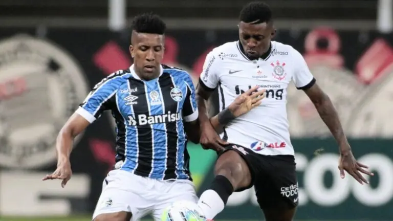 Corinthians tem duas expulsões, mas segura empate contra o Grêmio