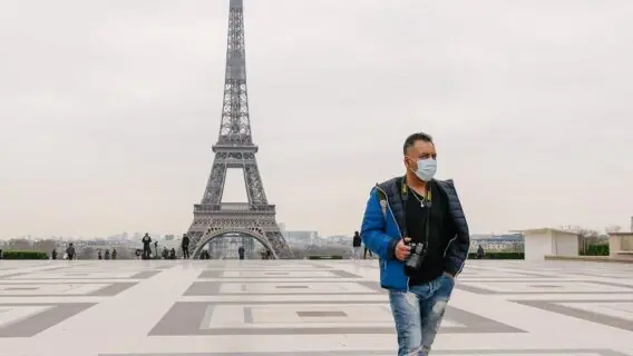 Em Paris uma pessoa é infectada com coronavírus a cada 30 segundos