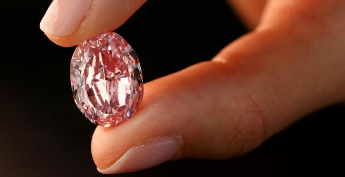 diamante rosa raro