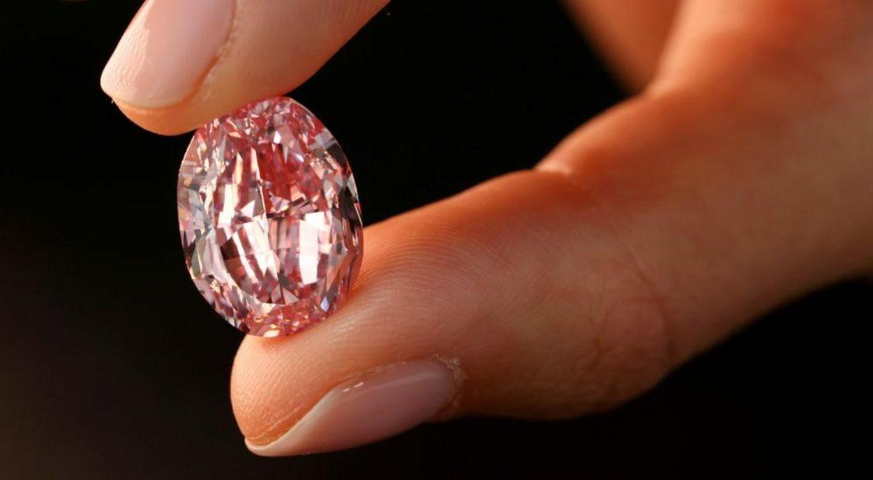 diamante rosa raro