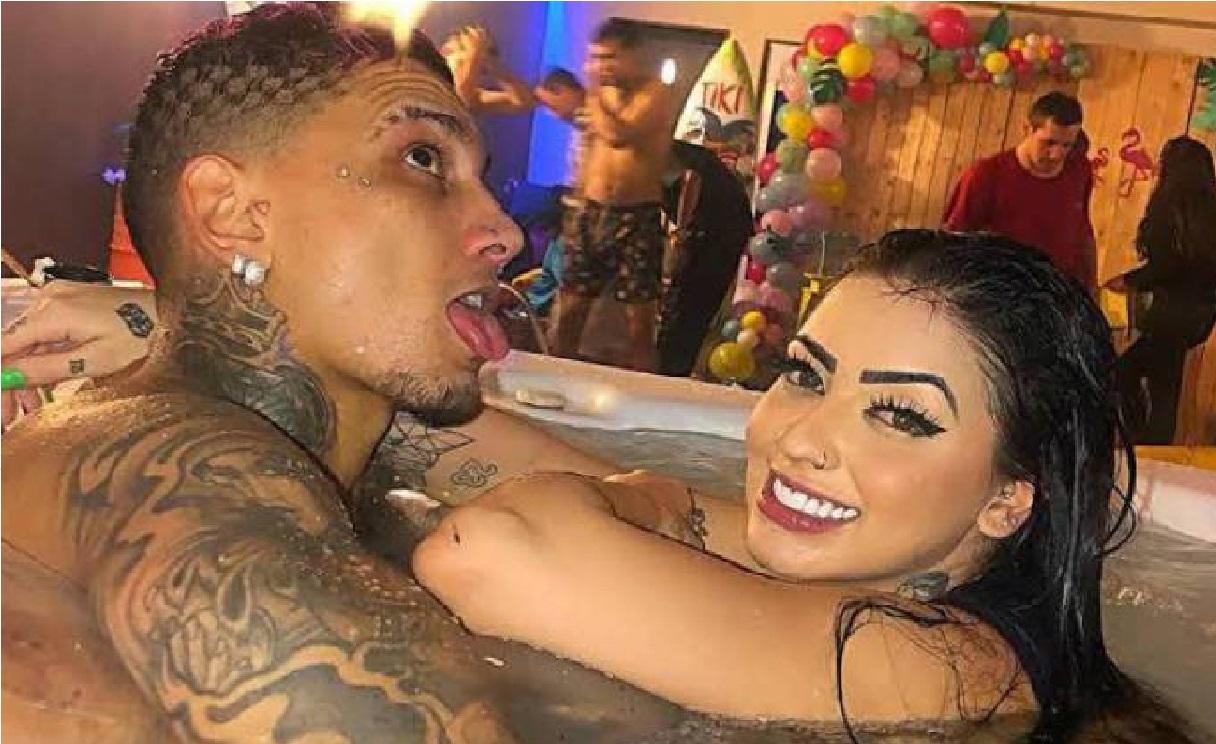 Dynho e Mirella, peoa de A Fazenda 12