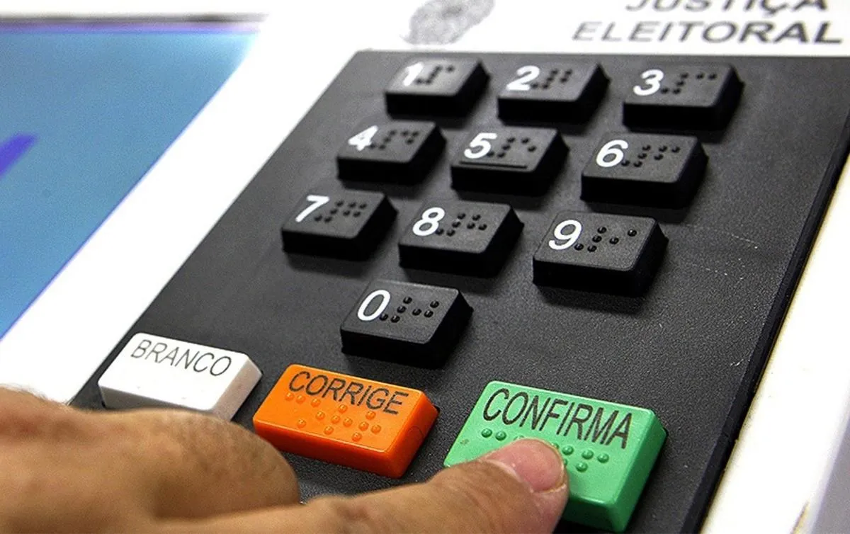 eleições 2020 - teclado da urna