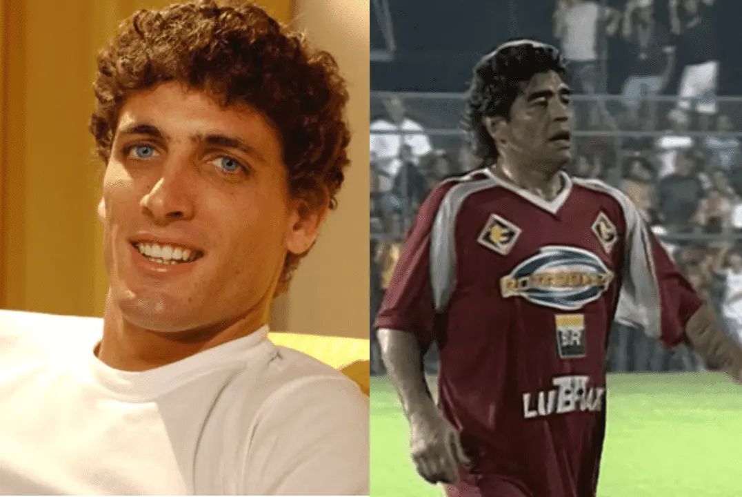 ex-BBB jogo maradona
