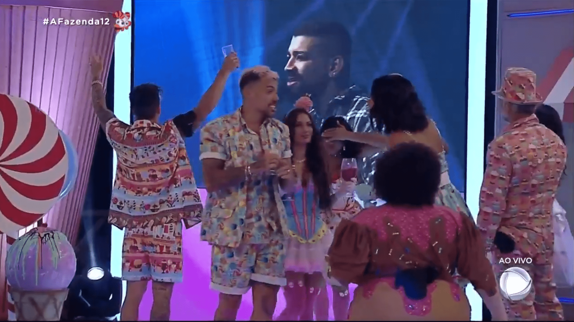 Festa ‘candy land‘ em A Fazenda 2020