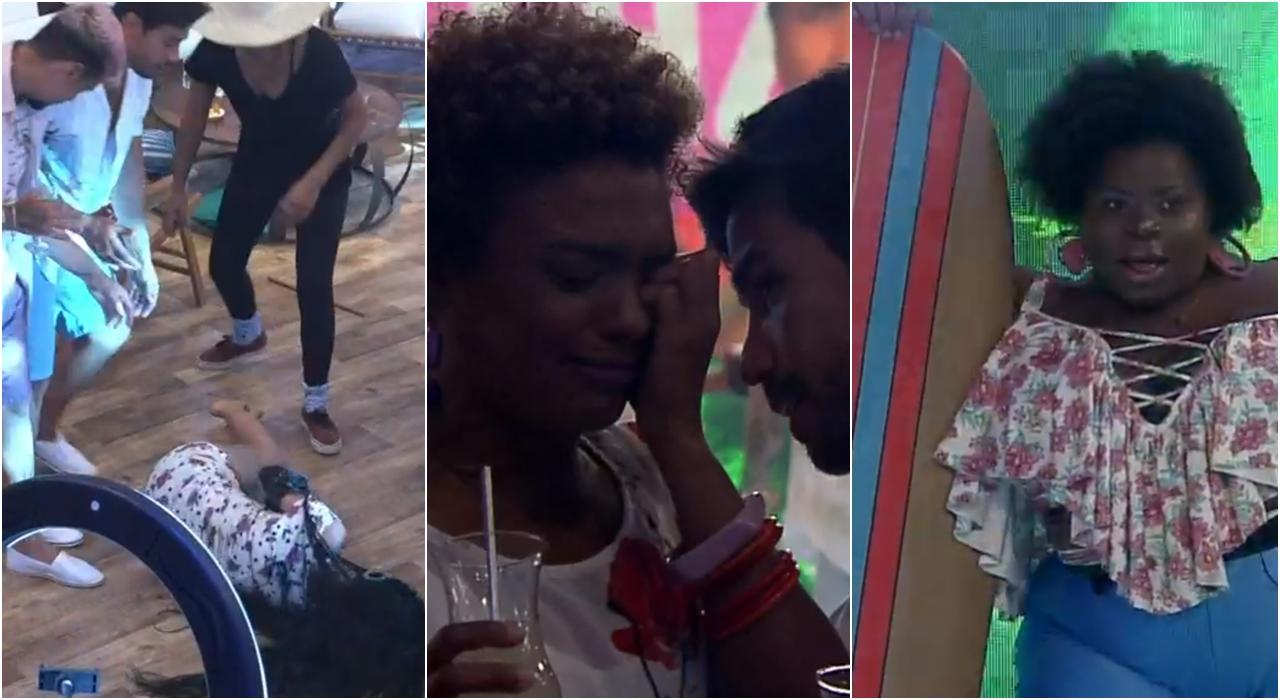 Imagem da festa em A Fazenda 12