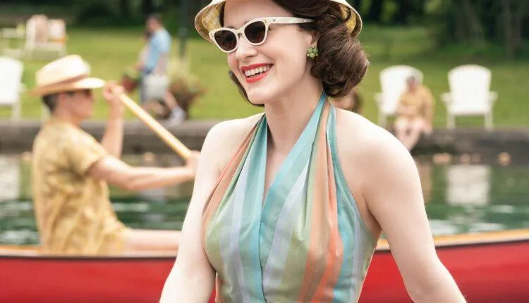 Figurino de verão de Mrs. Maisel Figurino de verão de Mrs. Maisel