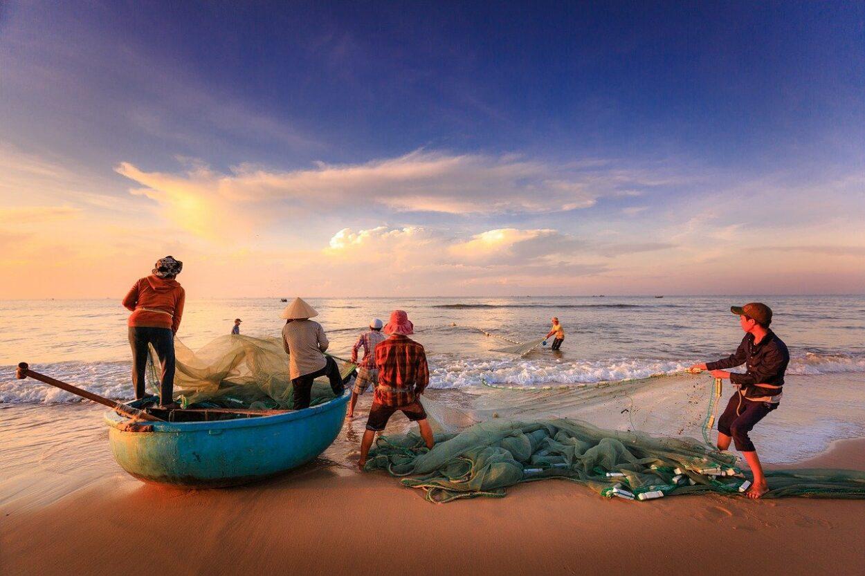 pescadores artesanais recebem o seguro defeso