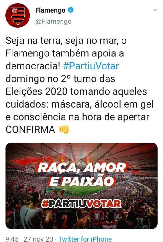 #PartiuVotar nas Eleições 2020