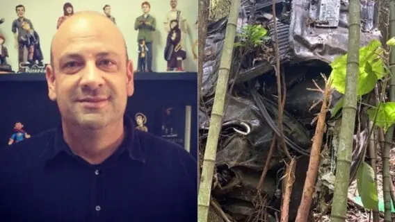 Carro de irmão desaparecido do ator Marco Ricca é achado com ossada