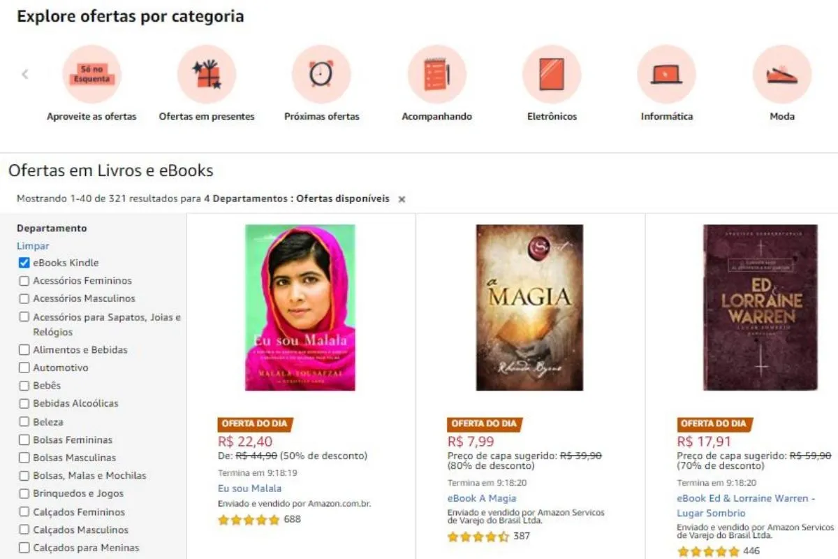 Esquenta Black Friday da Amazon
