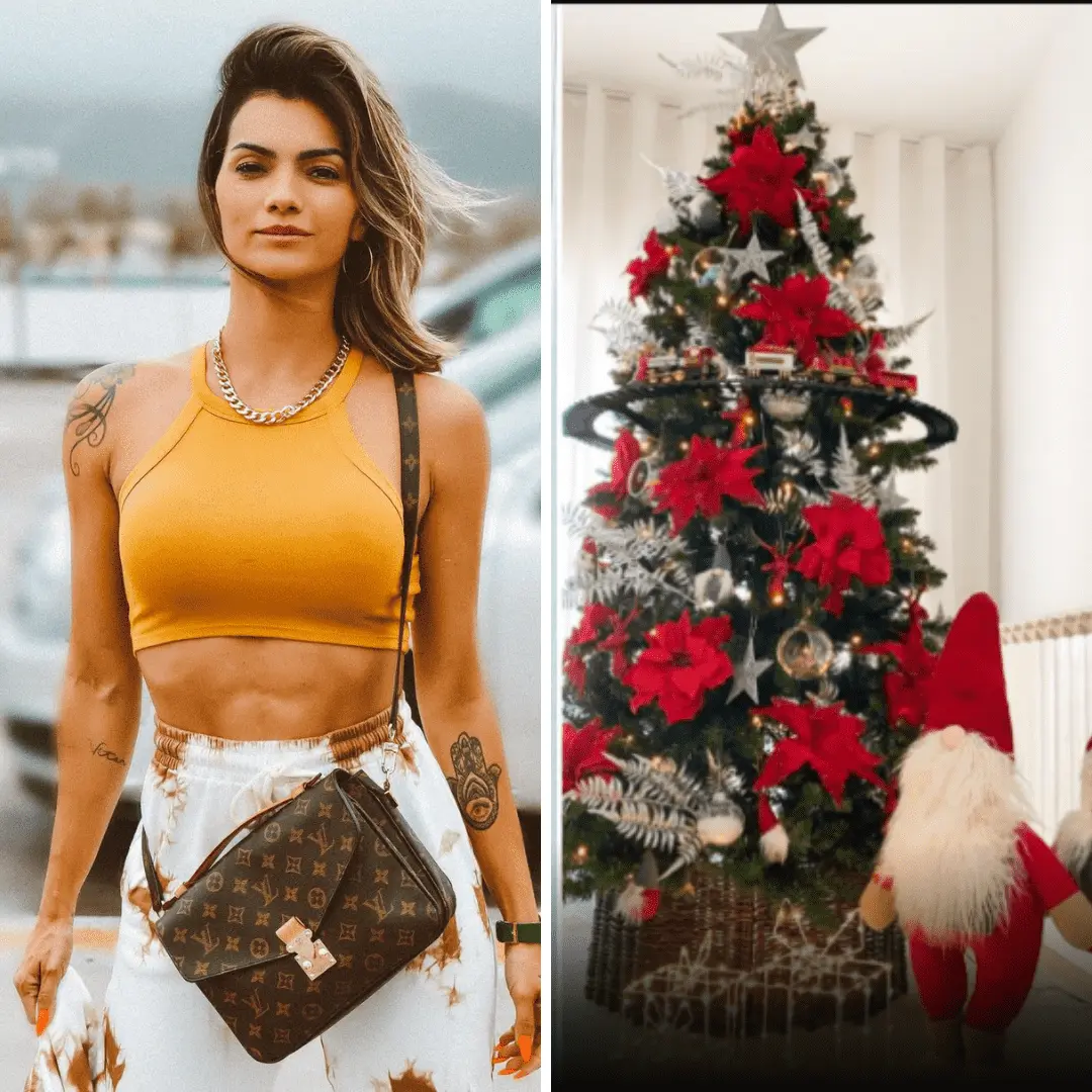Imagem mostra árvore de Natal da Kelly Key