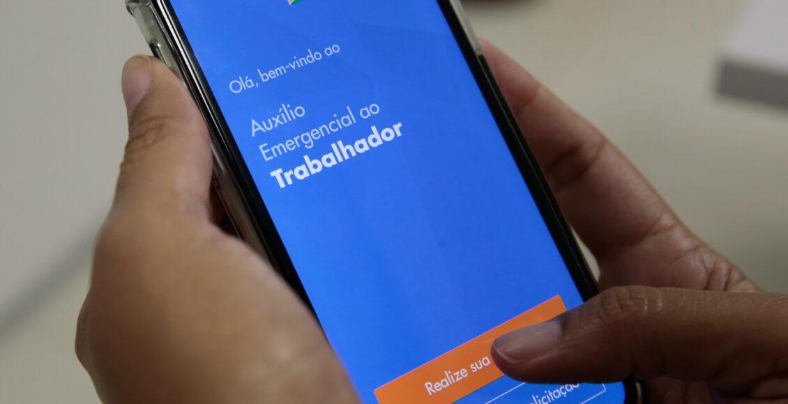 Aplicativo CAIXA. Auxílio Emergencial