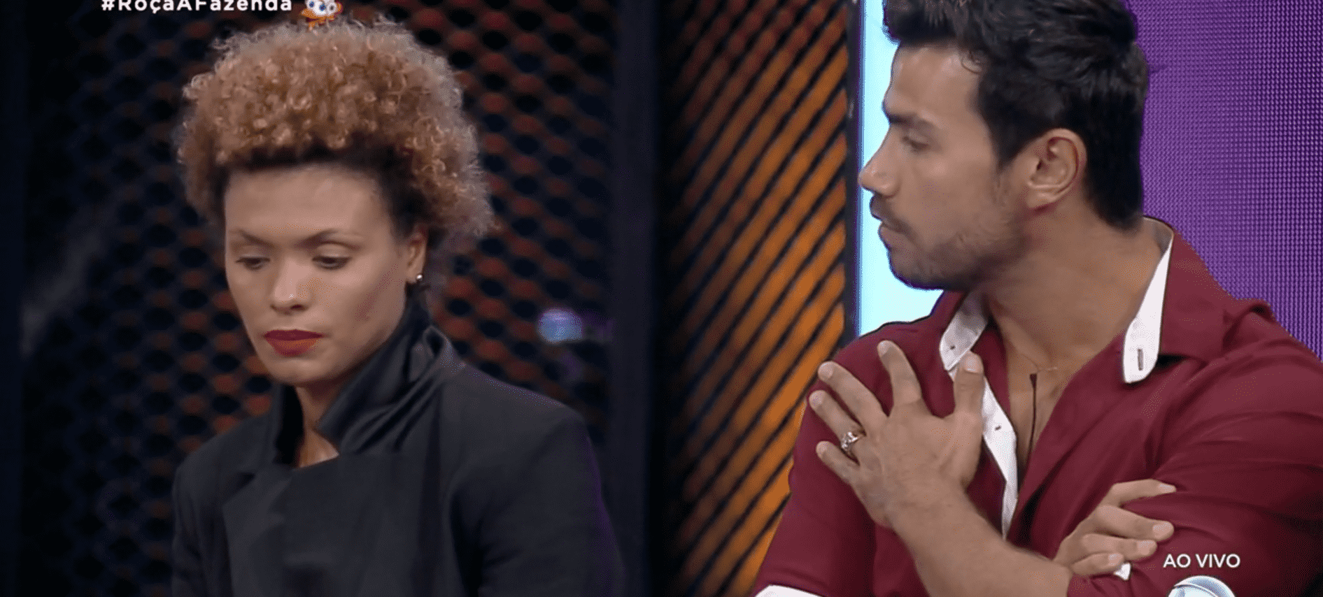 Lidi Lisboa e Mariano em A Fazenda 2020