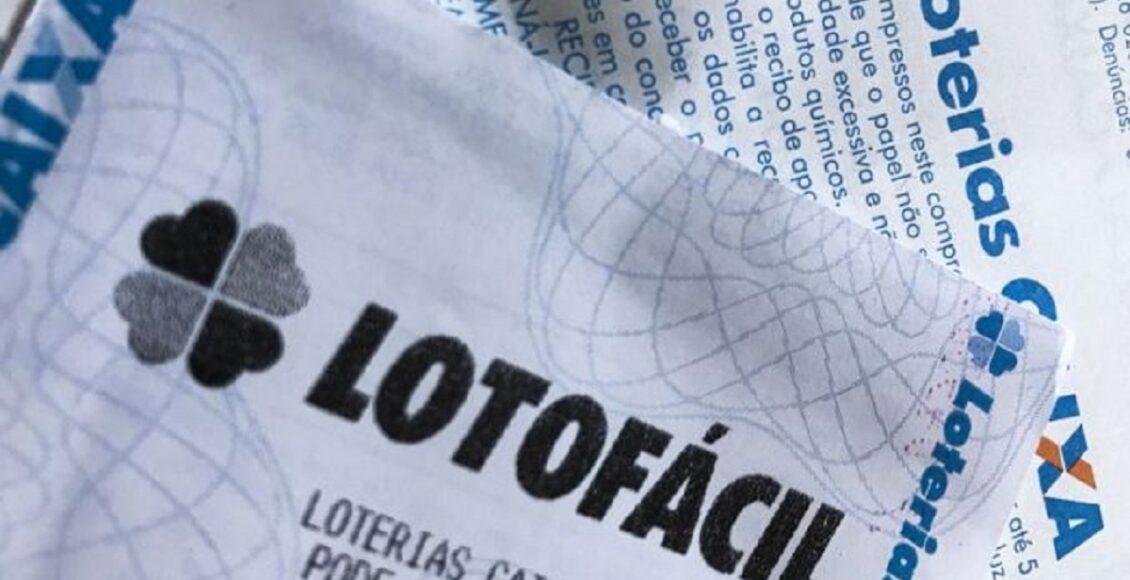 Lotofacil 2198 - a imagem mostra um bilhete da Lotofácil