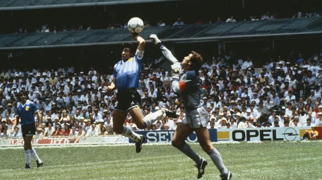 Maradona e a Mano de Dios