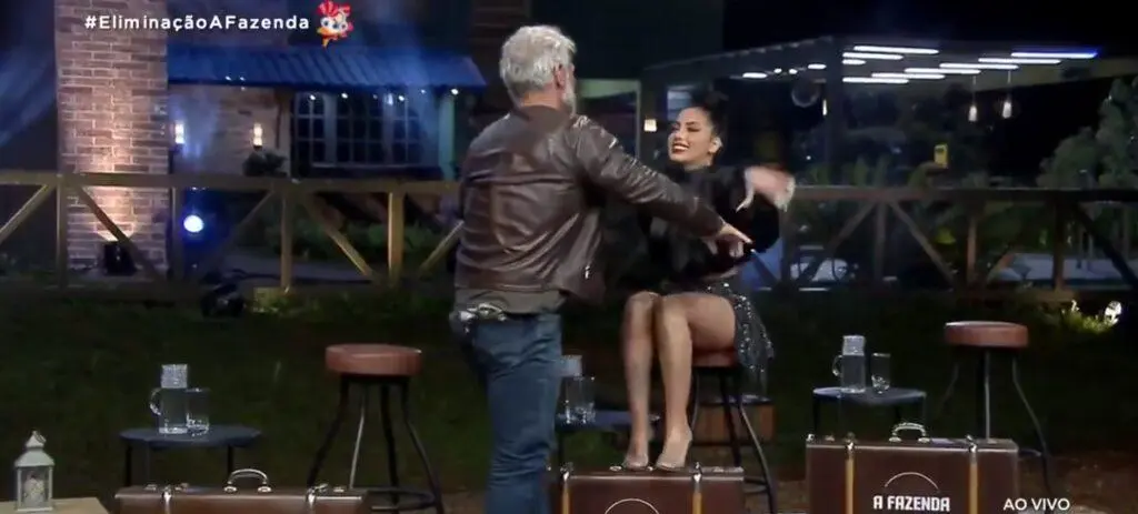 Imagem da eliminação de Mirella