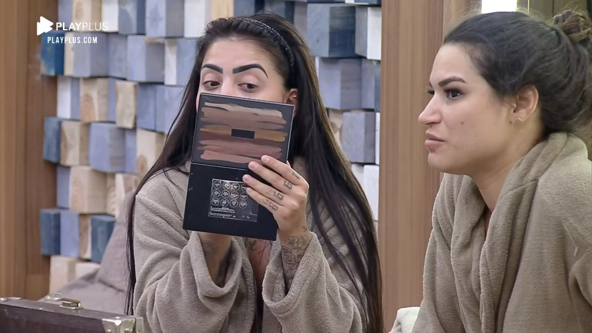 Imagem de Mirella e Raissa em A Fazenda 2020
