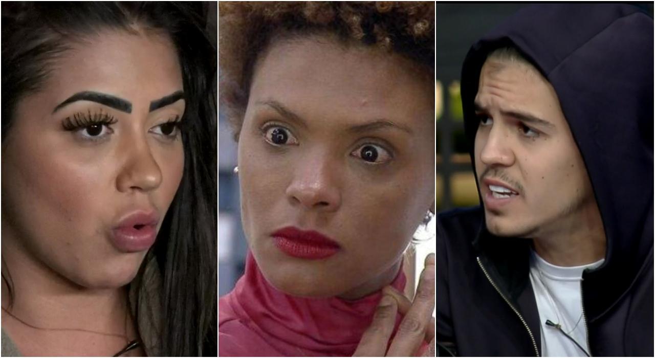 Imagem de Mirella, Lidi Lisboa e Biel em A Fazenda 2020