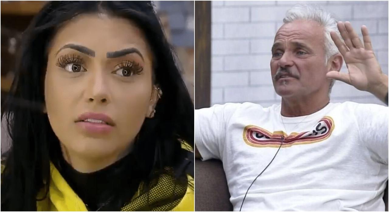 Imagem de Mirella e Mateus em A Fazenda 2020