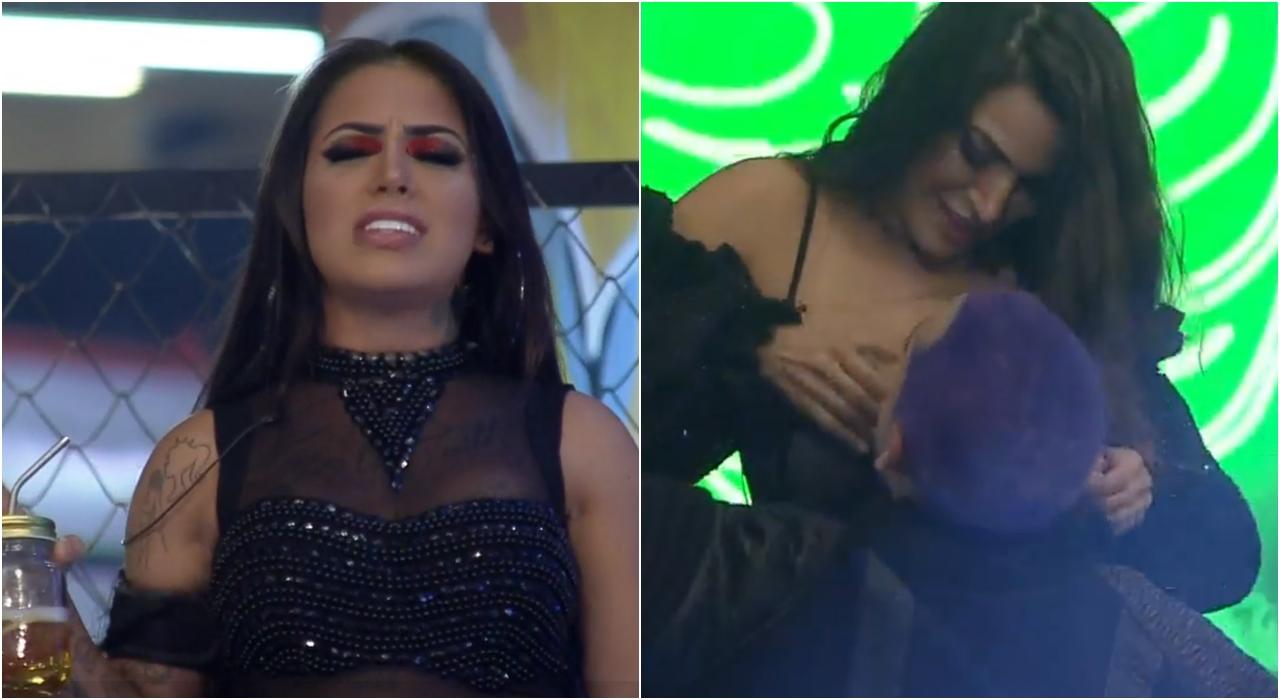 Imagem de Mirella, Lucas e Raissa em A Fazenda 12