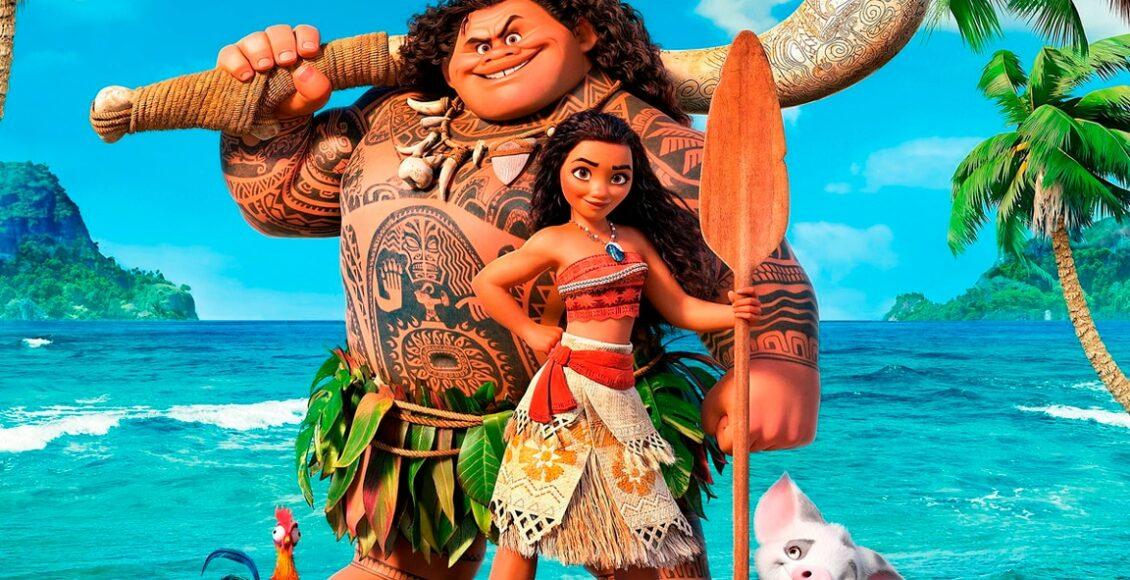 Foto do filme moana, da temperatura máxima de hoje