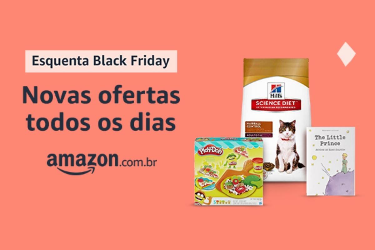 Amazon libera descontos antecipados em Esquenta Black Friday