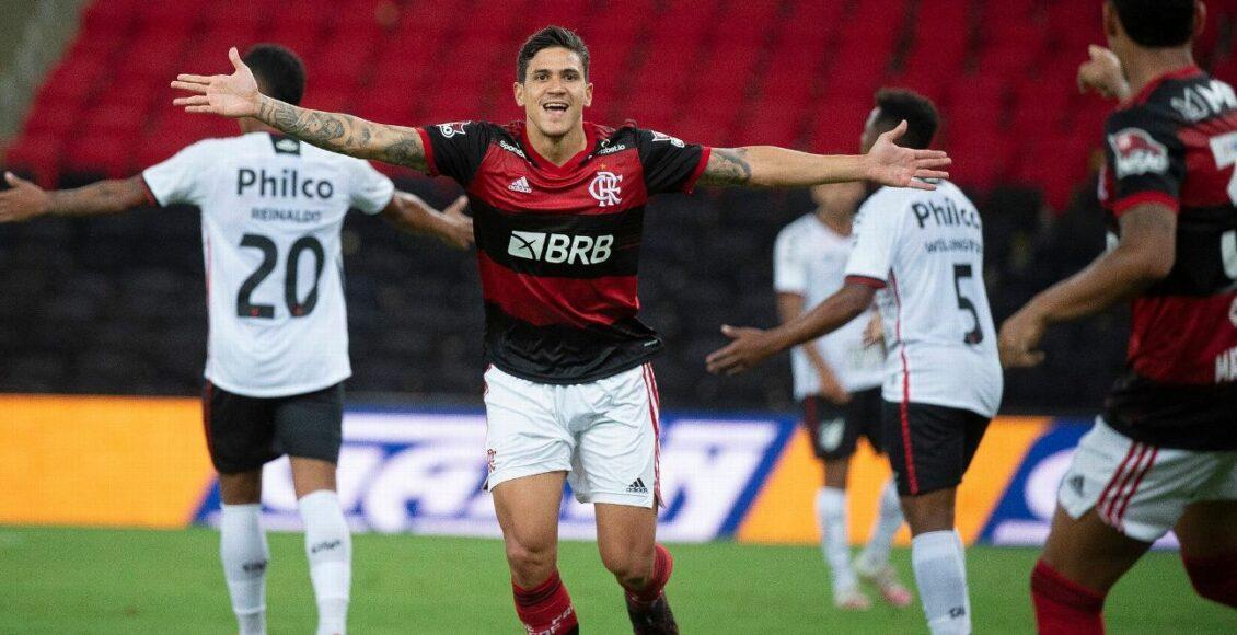 Com dois de Pedro, Flamengo avança na Copa do Brasil