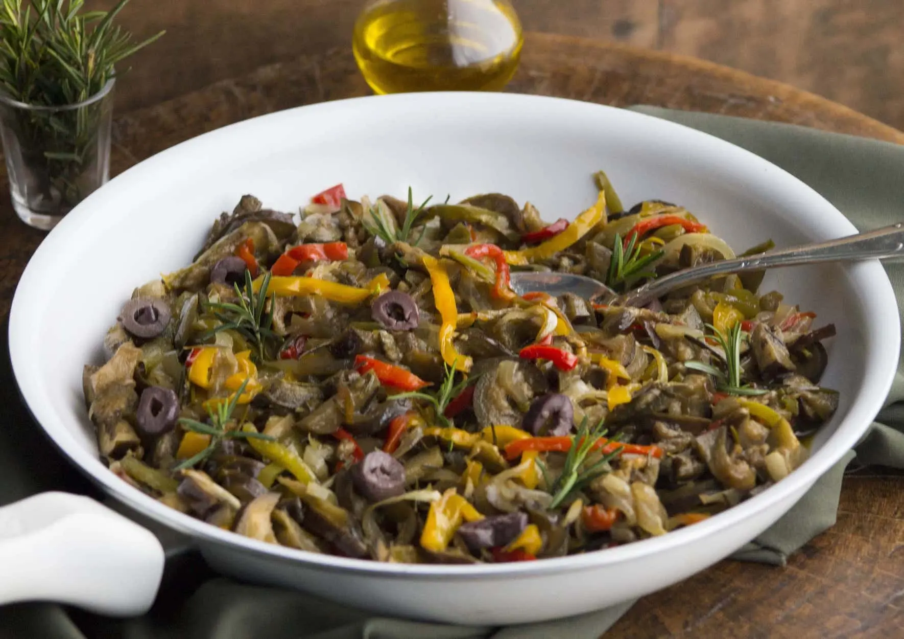 receitas de verão caponata de berinjela