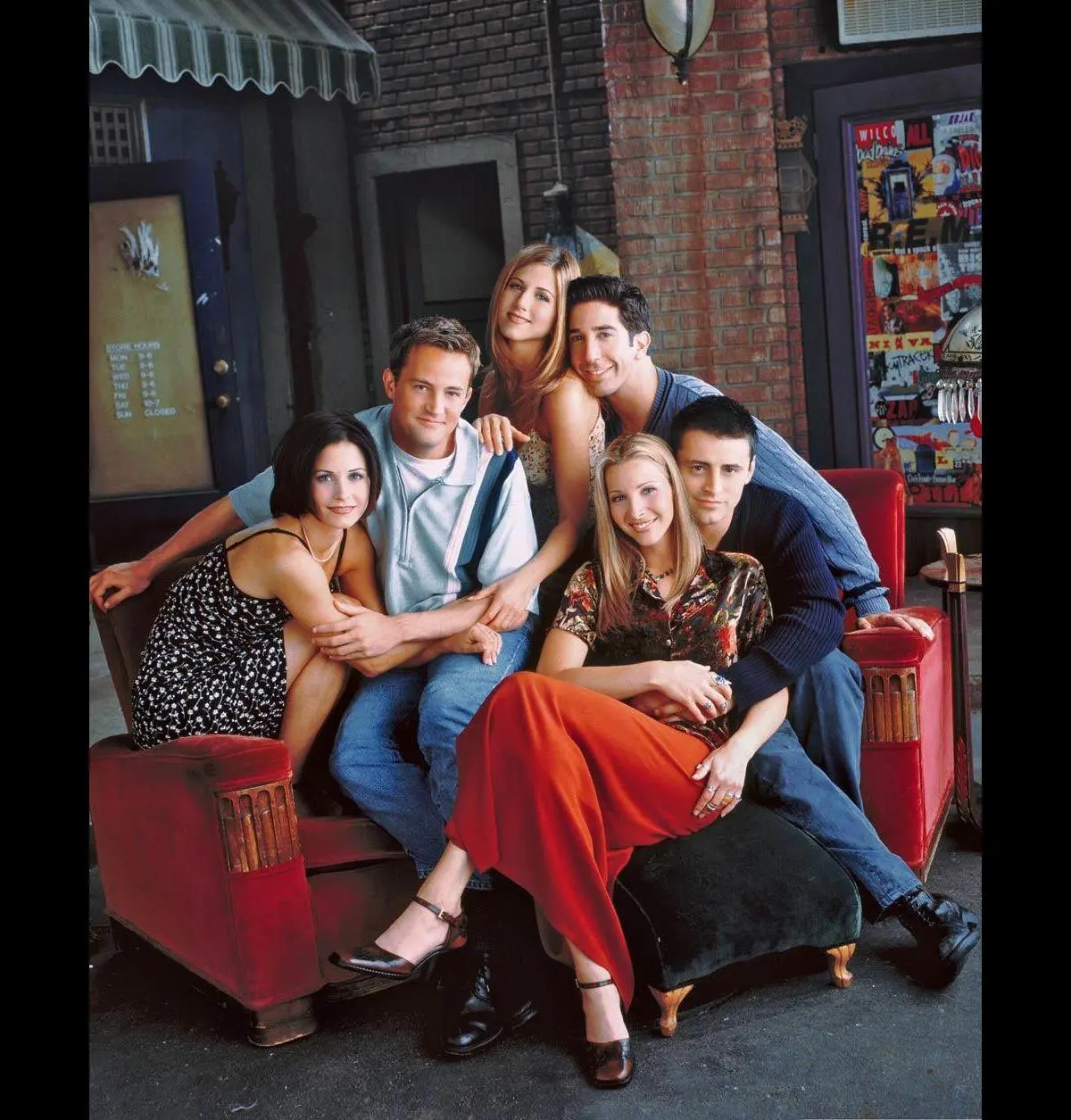 reunião de “Friends”