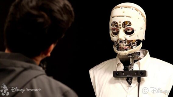 Novo robô da Disney tem uma aparência assustadora e realista