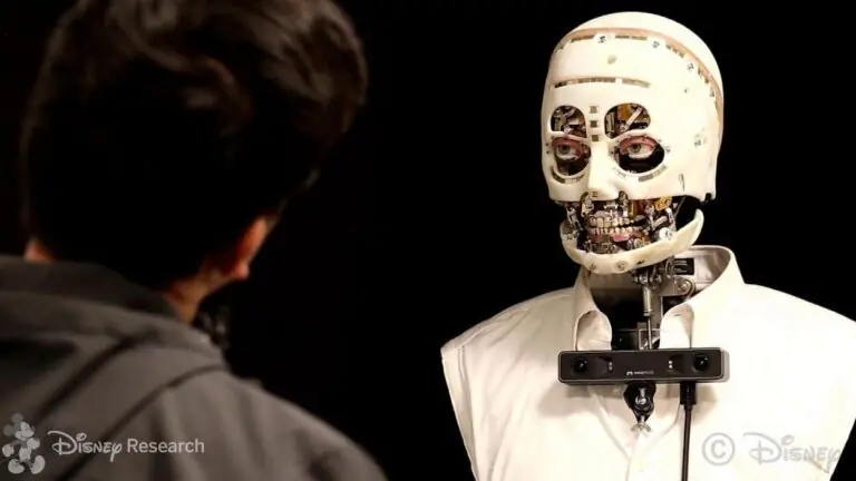 Novo robô da Disney tem uma aparência assustadora e realista