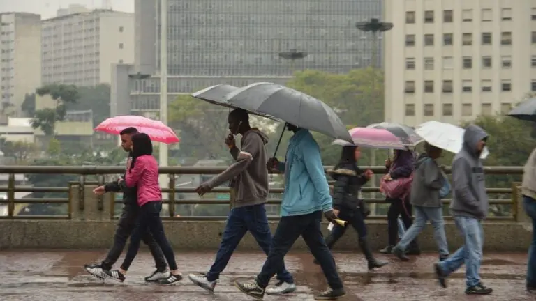 Previsão do tempo SP indica chuva na 1° semana de dezembro