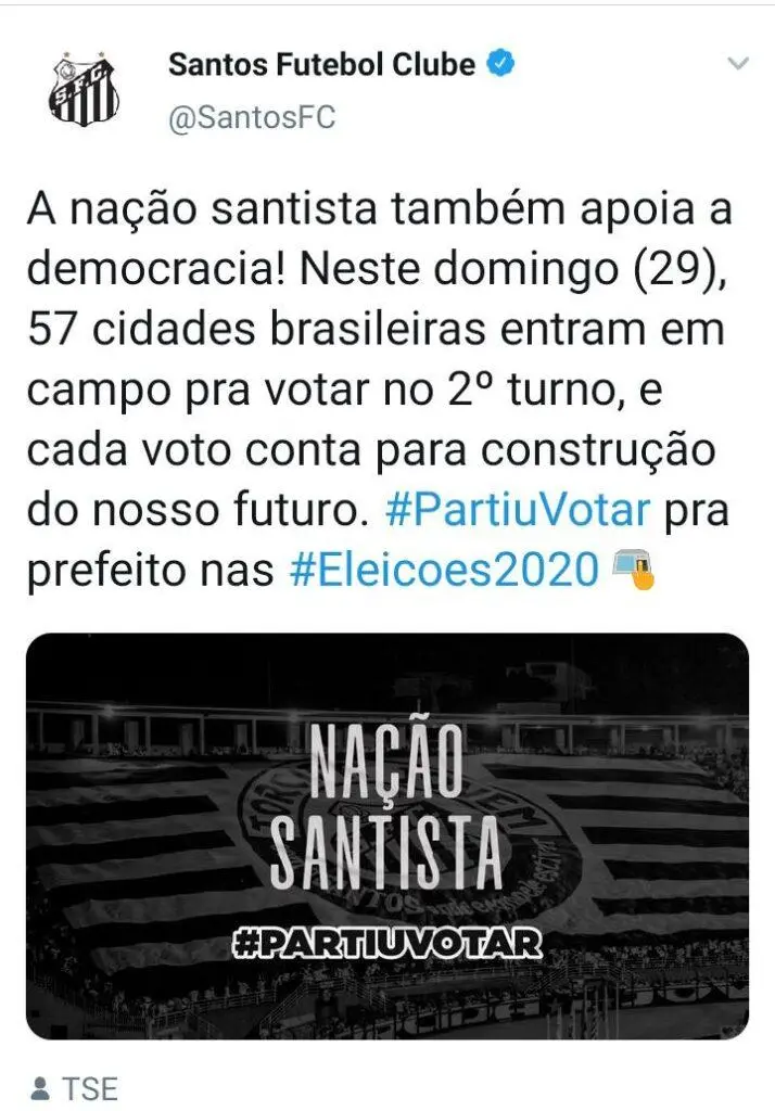 #PartiuVotar nas Eleições 2020