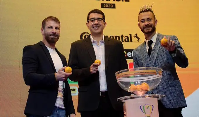 Sorteio da Copa do Brasil na CBF