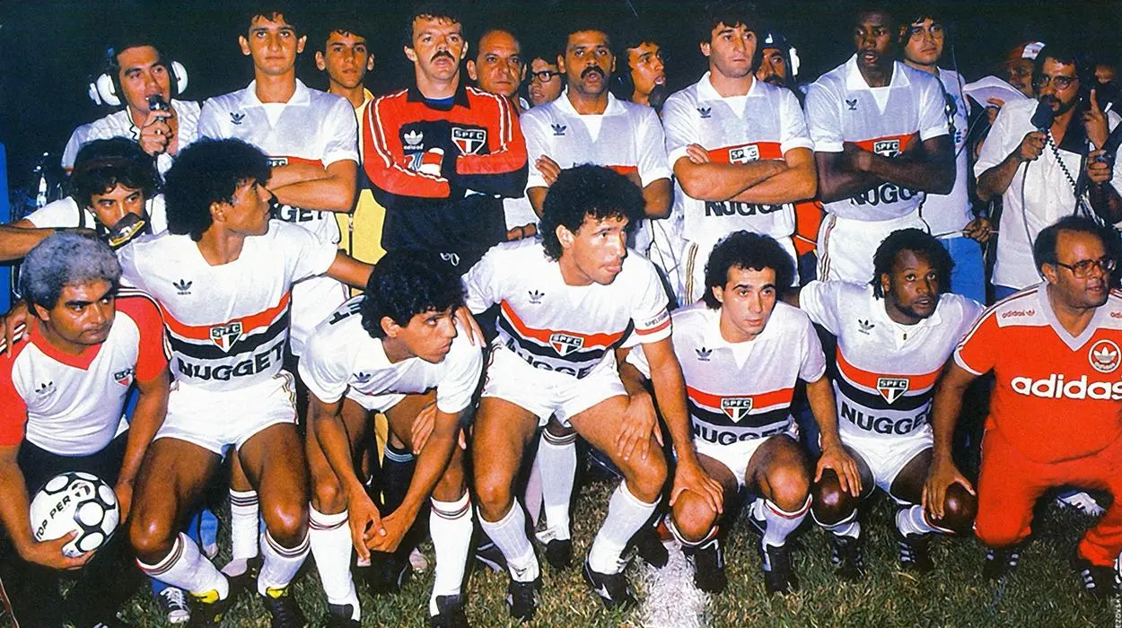 São Paulo campeão do Brasileirão de 1986