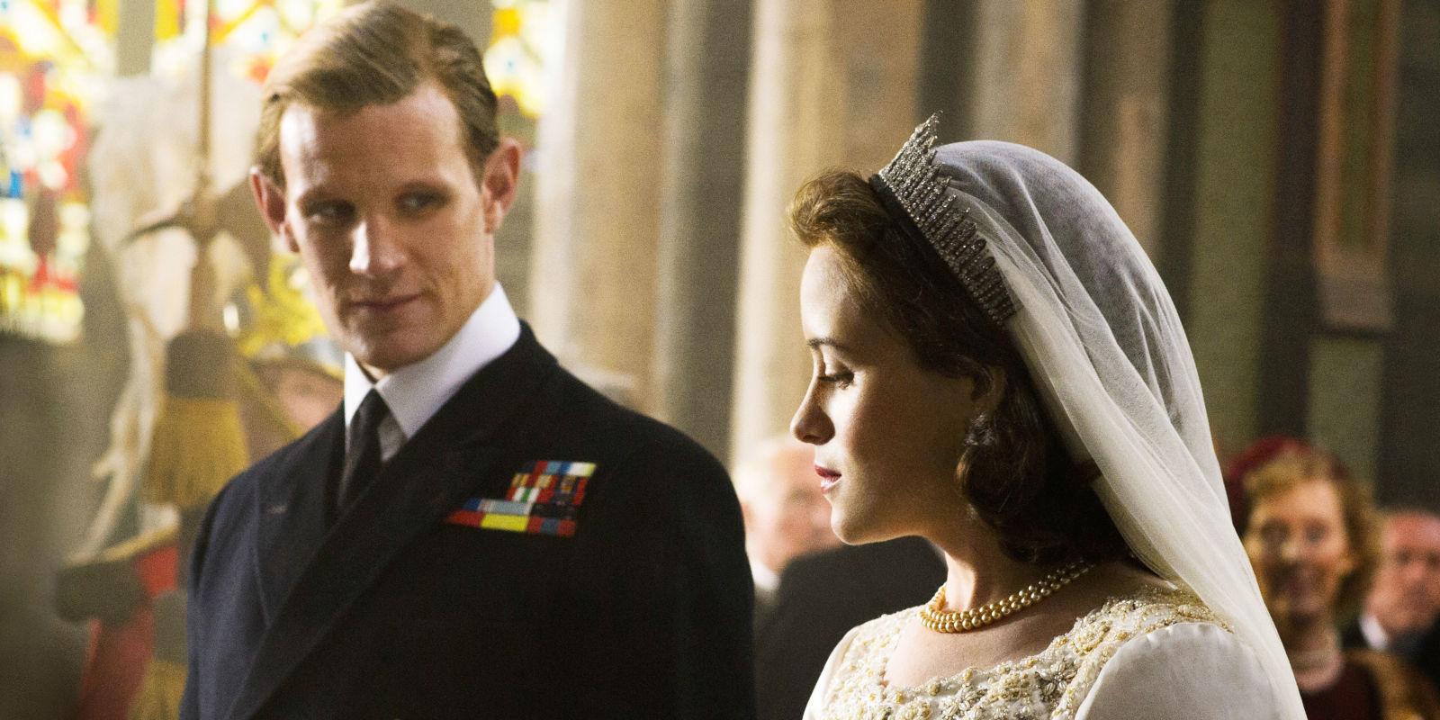 The crown, casamento real