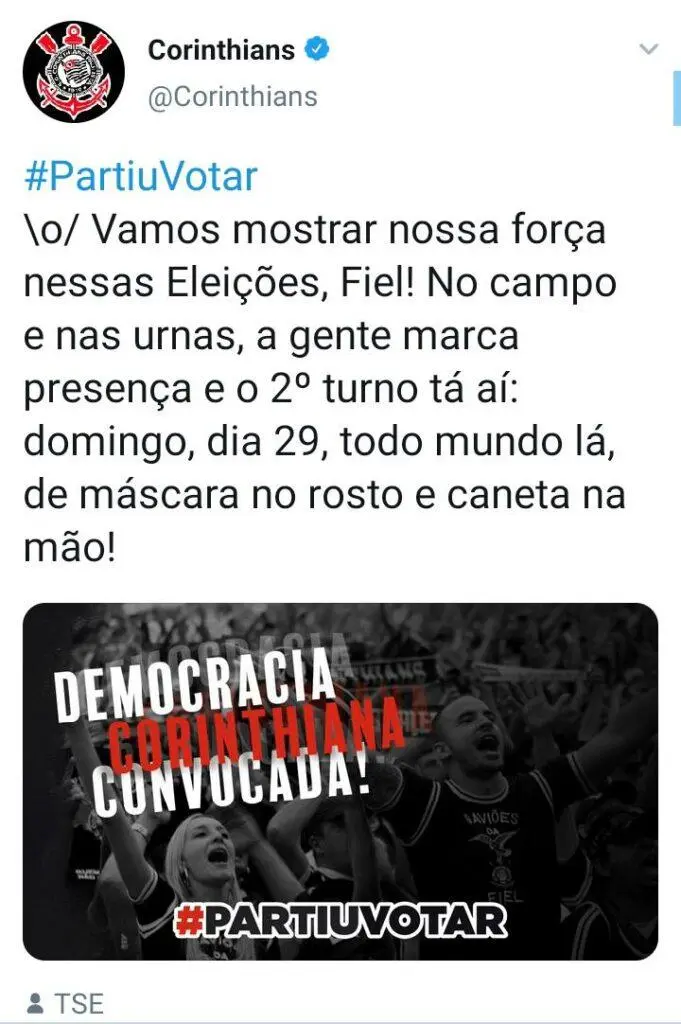 #PartiuVotar nas Eleições 2020